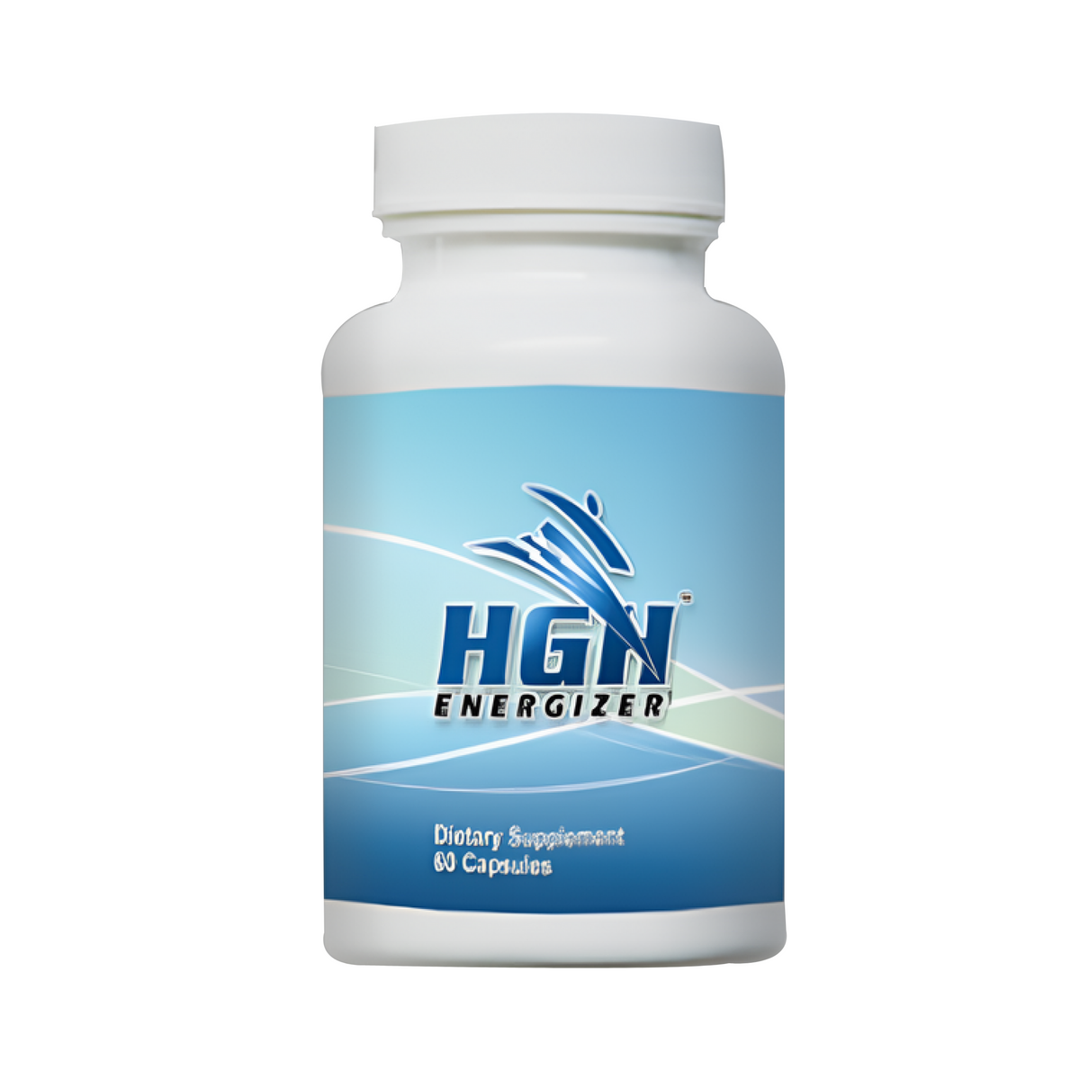 HGH Energizer 60-capsule bottle (HealthBuy product image)
