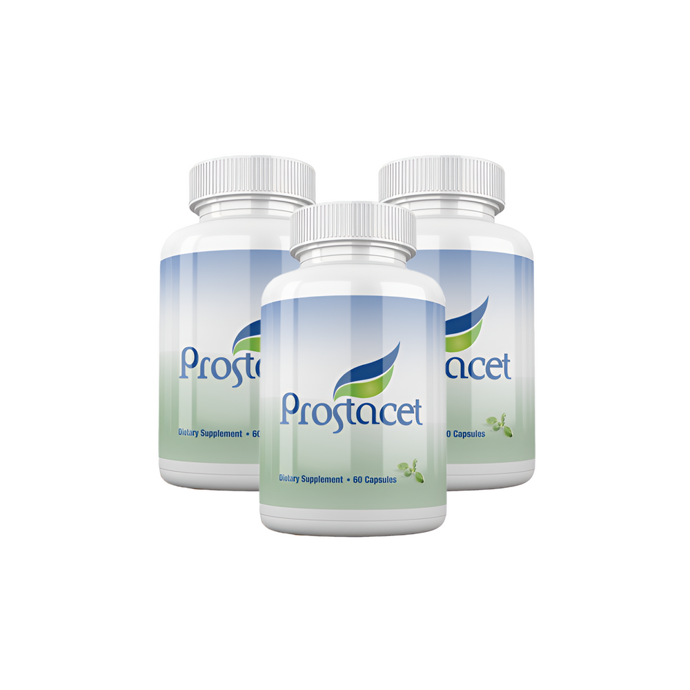 Prostacet 3-bottle bundle for a 3-month supply