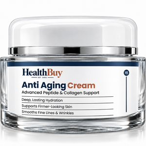 HealthBuy Anti Aging Cream jar
