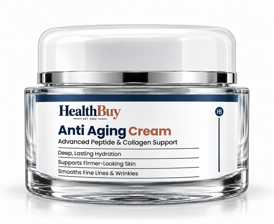 HealthBuy Anti Aging Cream jar