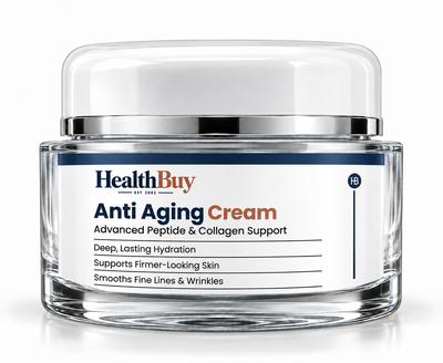 HealthBuy Anti Aging Cream jar