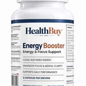 HealthBuy Energy Booster bottle