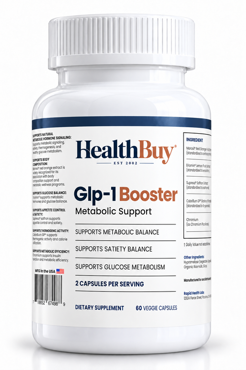 HealthBuy GLP-1 Booster bottle