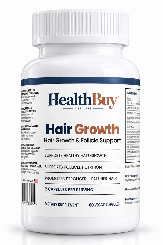 HealthBuy Hair Growth bottle