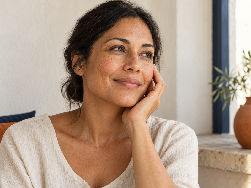 HealthBuy lifestyle photograph, skin care