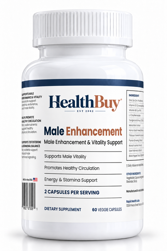 HealthBuy Male Enhancement bottle