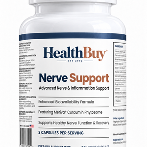 HealthBuy Nerve Support bottle